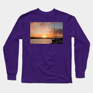 January sunrise on the River Blyth Long Sleeve T-Shirt